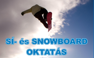 Sí-és snowboard oktatás